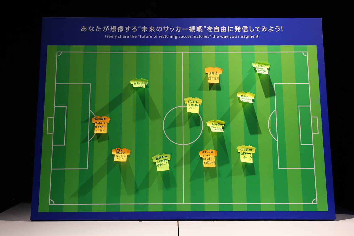 B1Fイベントフロア「バーチャルスタジアムで未来の観戦体験」
